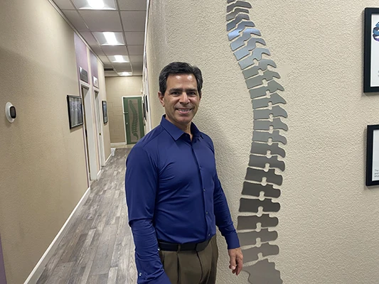 Chiropractor-Morgan-Hill-CA-Dave-Conragan-Standing-in-Hallway
