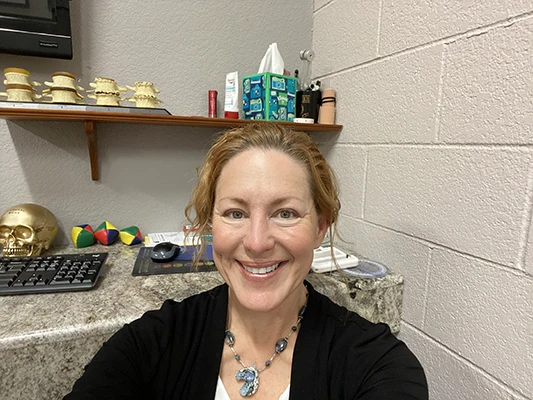 Chiropractor-Morgan-Hill-CA-Nicole-Conragan-in-Her-Office